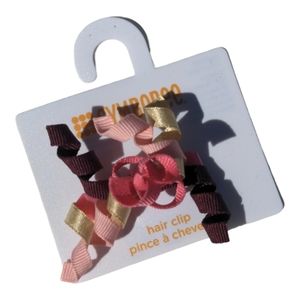 Gymboree Girls One Size Pink/Gold/Purple Hair Clip
